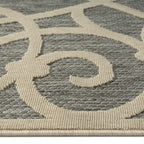 Alpha Grey Outdoor Runner Rug - 80x300