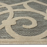 Alpha Grey Outdoor Runner Rug - 80x300