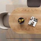 Elegant Oval Dining Table for Gatherings