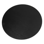 Sleek Silhouette Black Dining Table