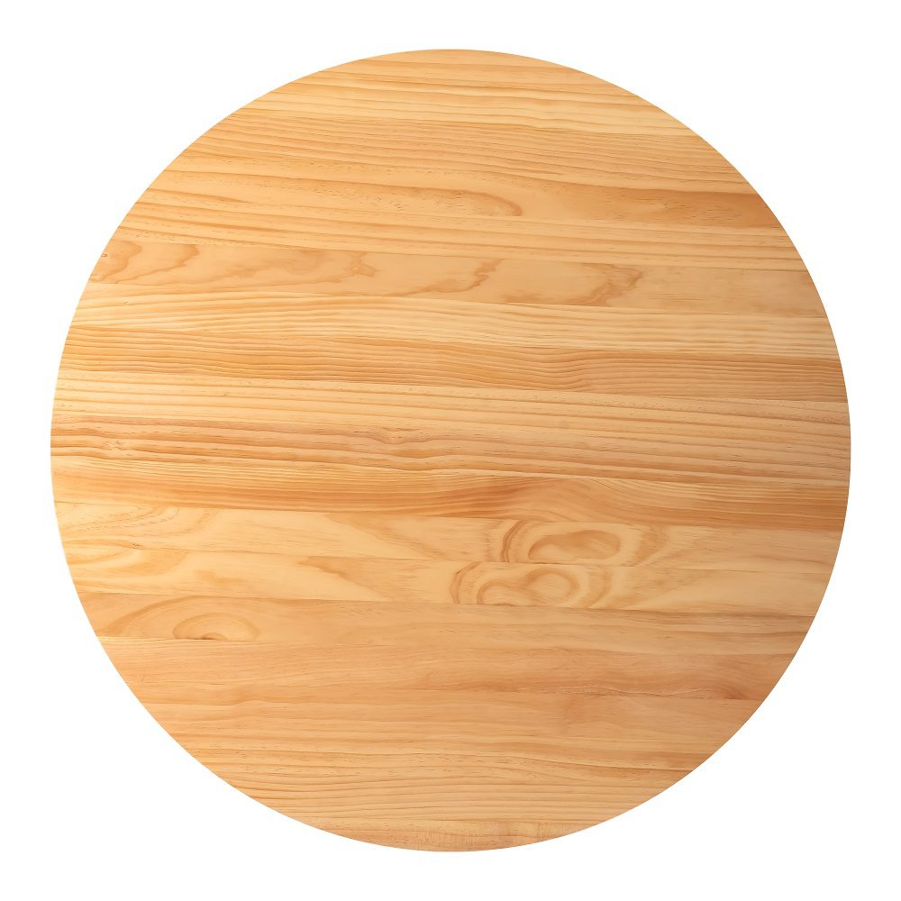 Elegant Japandi Round Dining Table