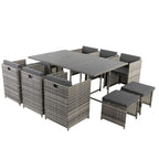 Bali Grey 11 Piece Outdoor Dining Set