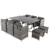 Bali Grey 11 Piece Outdoor Dining Set