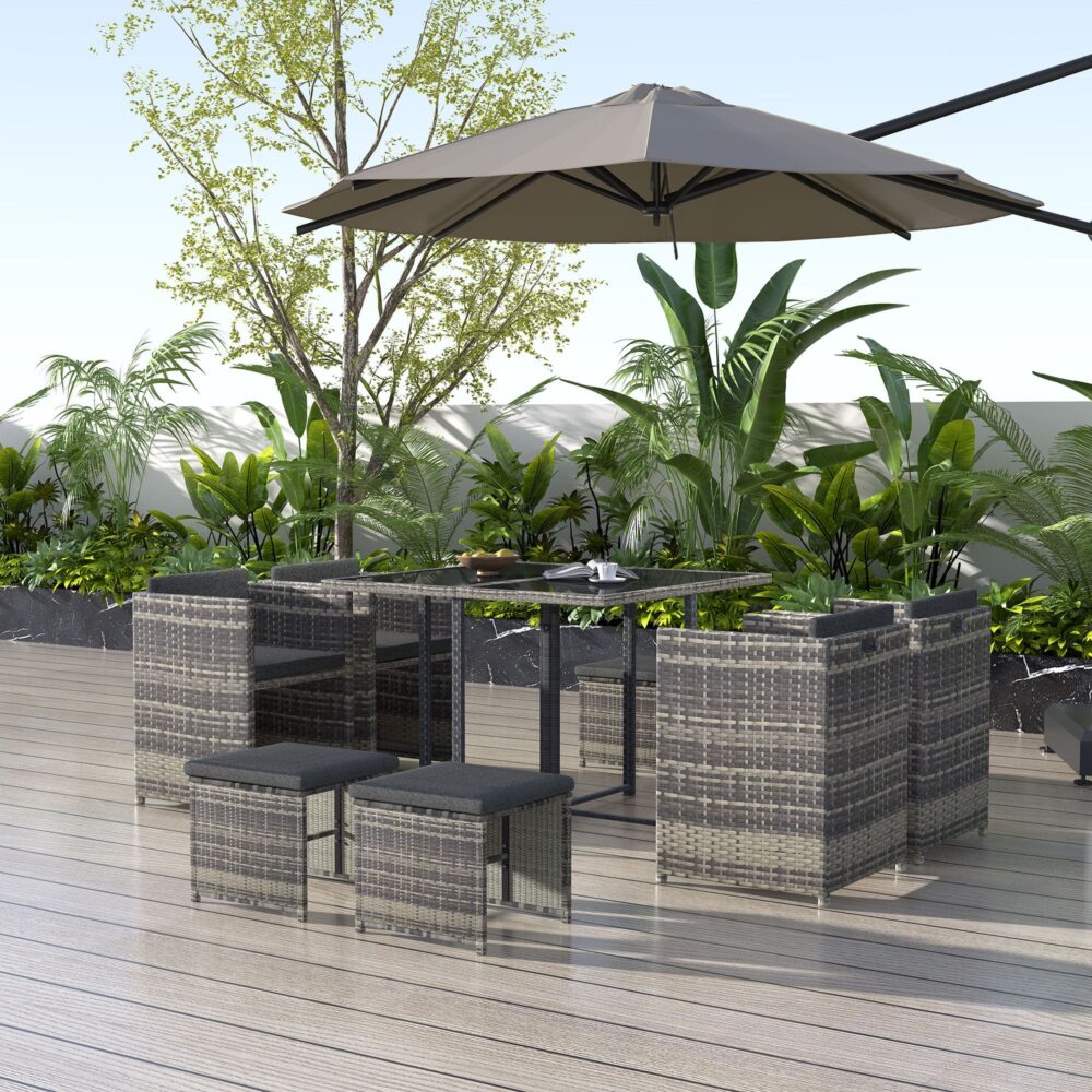 Horrocks Modern 8-Seater Outdoor Dining Set