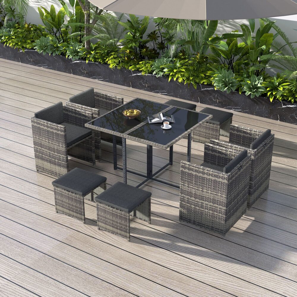 Horrocks Modern 8-Seater Outdoor Dining Set
