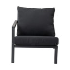 Aidan Slate Grey 5-Piece Garden Sofa Set