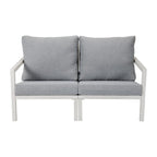 Aidan Contemporary 5-Piece Outdoor Sofa Set