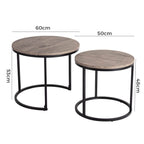 Stack&Style Versatile Nesting Coffee Table