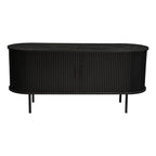 Ribbed Ripple Sideboard with Sliding Doors