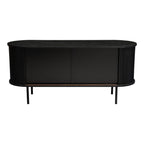 Ribbed Ripple Sideboard with Sliding Doors