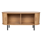 Ribbed Ripple Sideboard with Sliding Doors