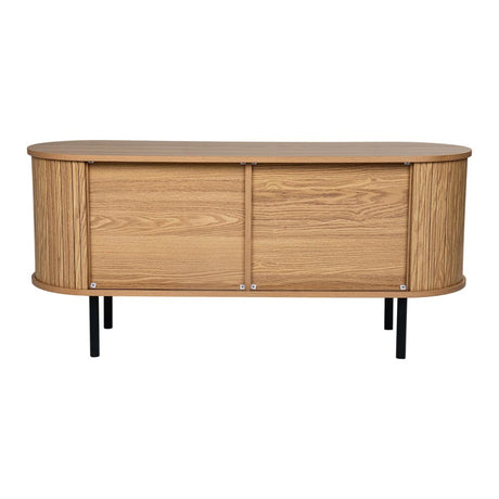 Ribbed Ripple Sideboard with Sliding Doors