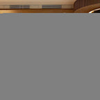 KANSO Wooden Bar Stool Set with Padded Seat