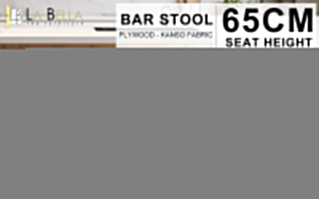 KANSO Wooden Bar Stools - 4 Set