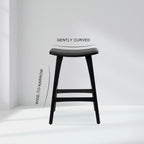 KANSO Wooden Bar Stools - 4 Set