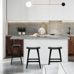 KANSO Wooden Bar Stools - 4 Set