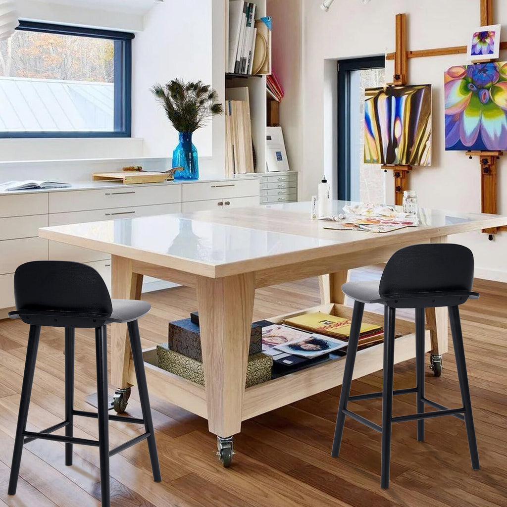 ELISE & SOPHIA Premium Bar Stool Set