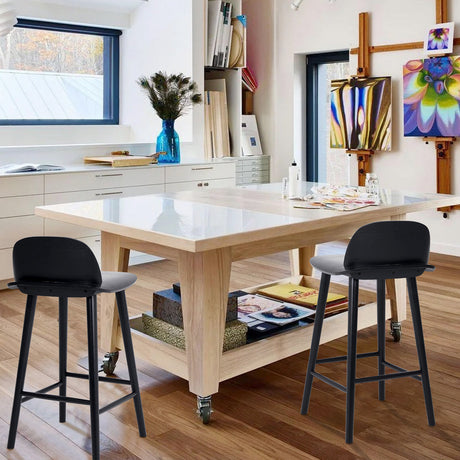 ELISE & SOPHIA Premium Bar Stool Set