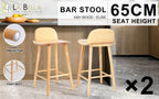ELISE & SOPHIA Premium Bar Stool Set