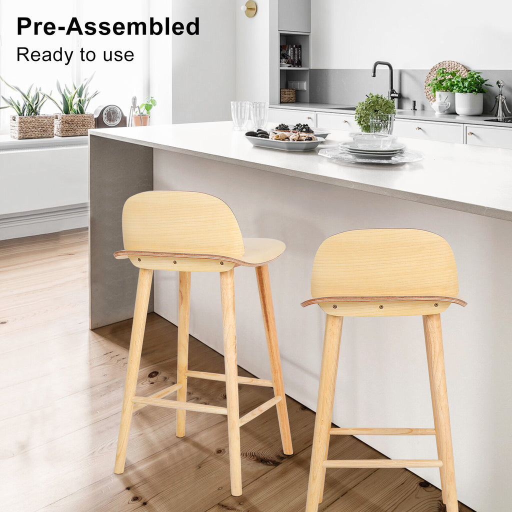 ELISE & SOPHIA Premium Bar Stool Set