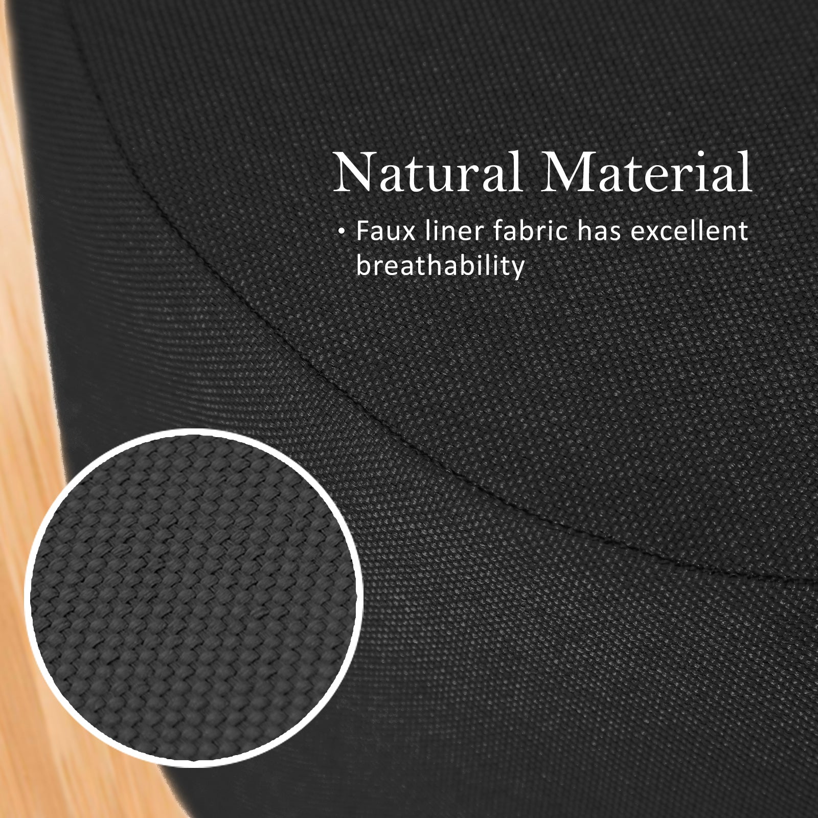 La Bella Upholstered Round Ottoman Set - 2 Pack