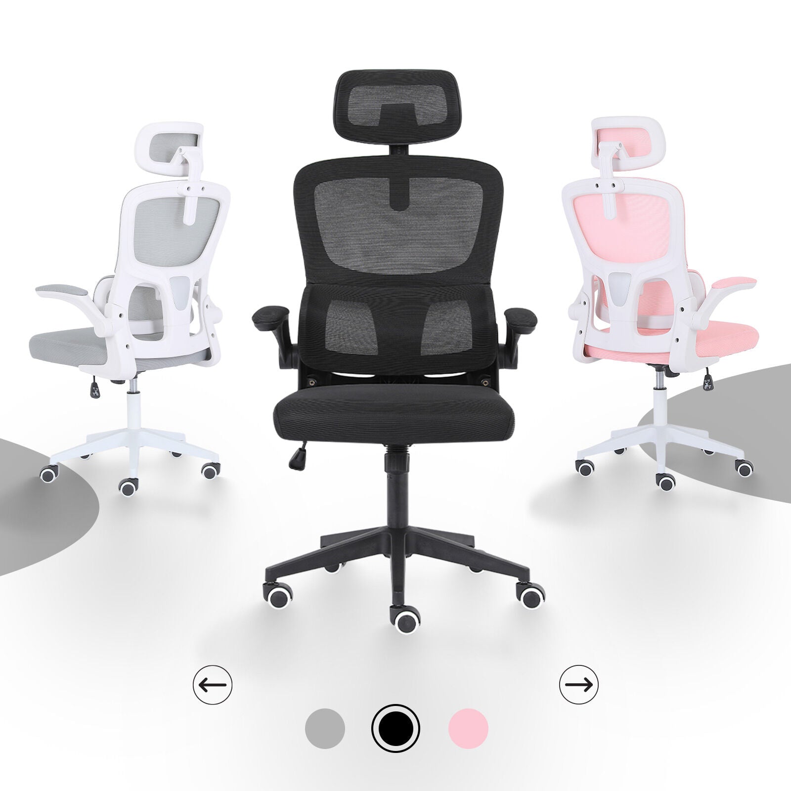 La Bella Ergonomic Office Chair - Black