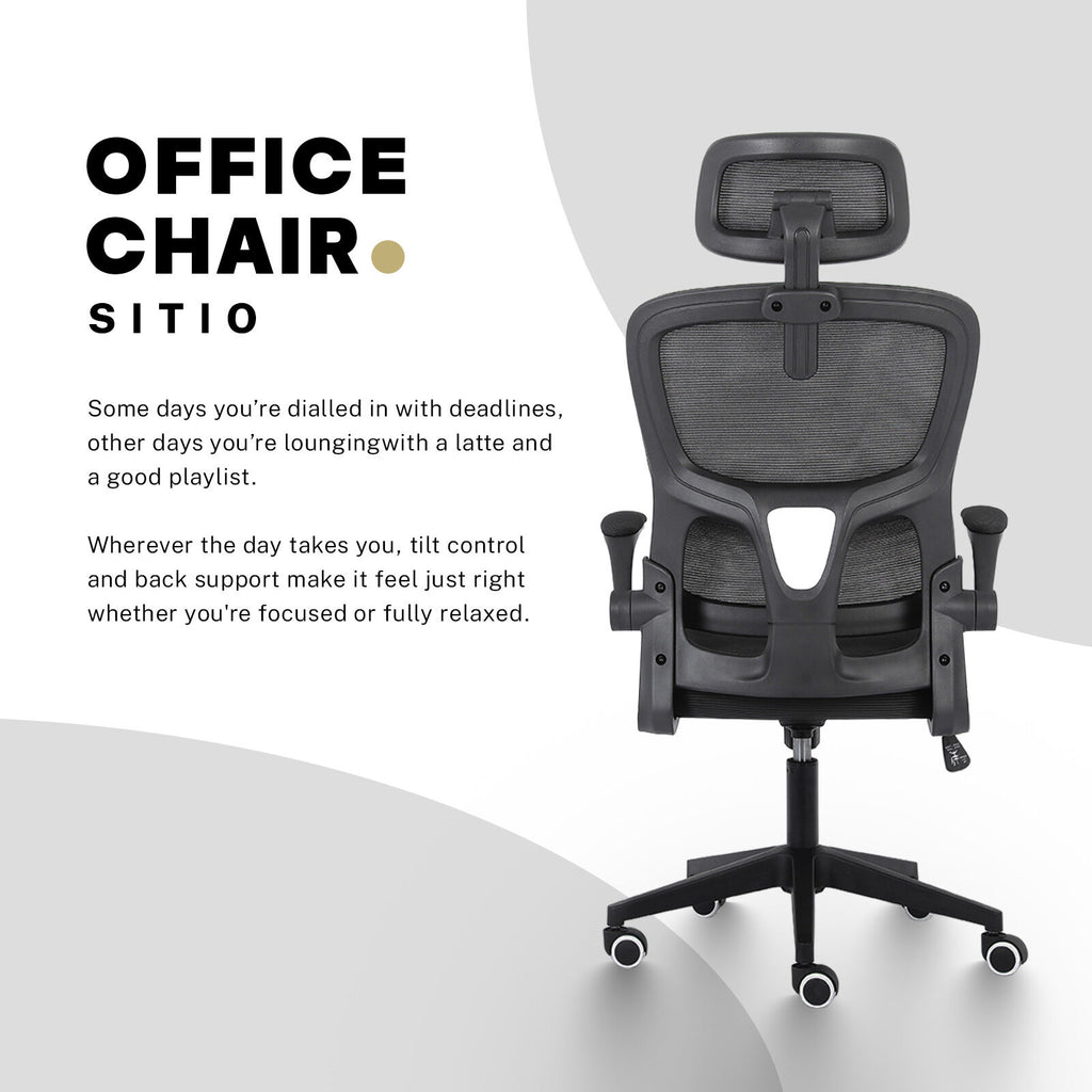 La Bella Ergonomic Office Chair - Black