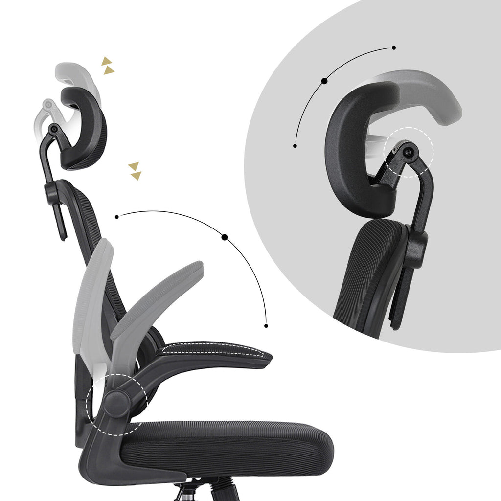 La Bella Ergonomic Office Chair - Black