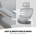 La Bella Grey Ergonomic Office Chair SITIO