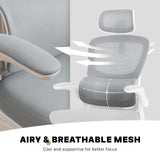 La Bella Grey Ergonomic Office Chair SITIO