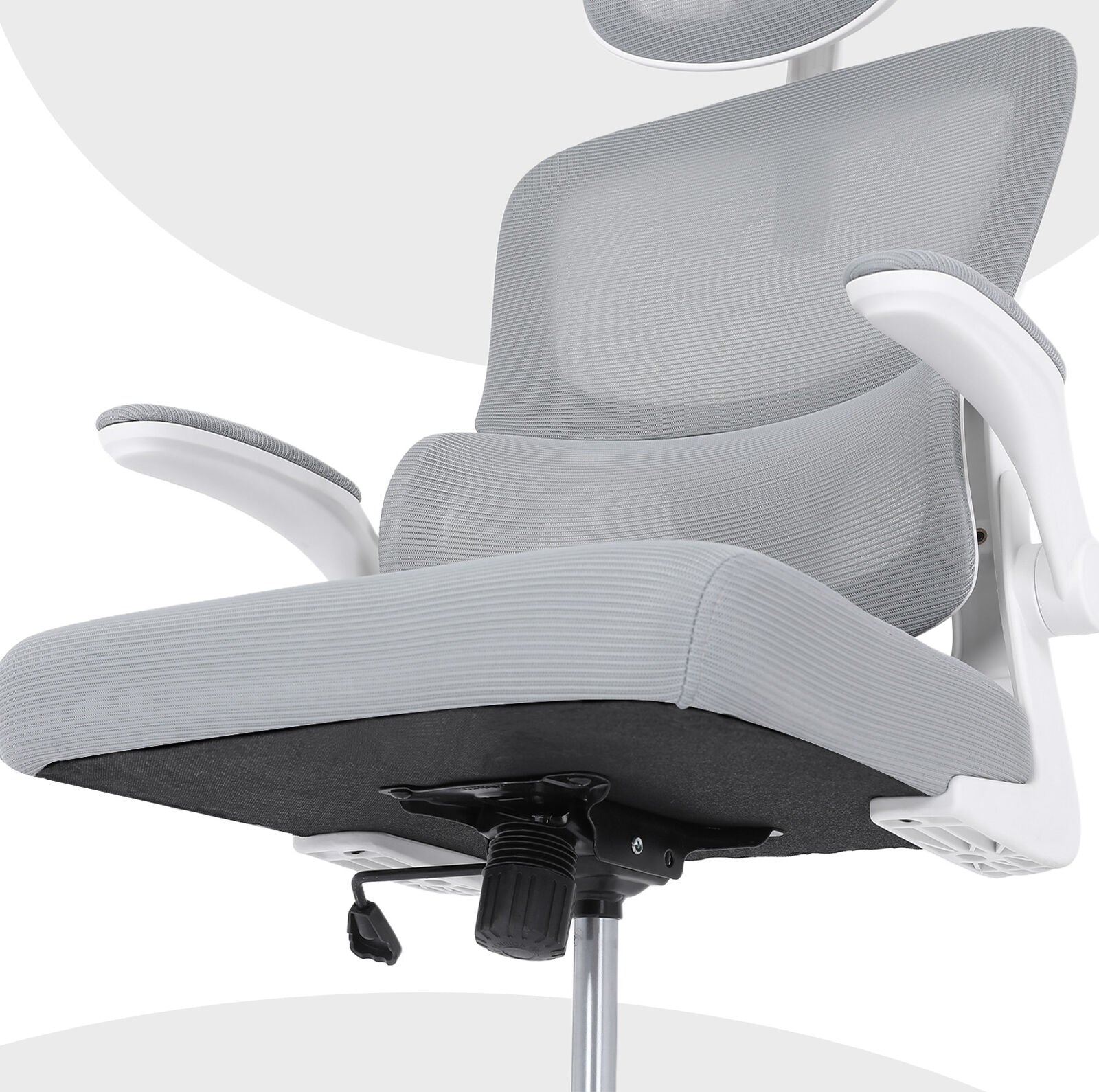 La Bella Grey Ergonomic Office Chair SITIO