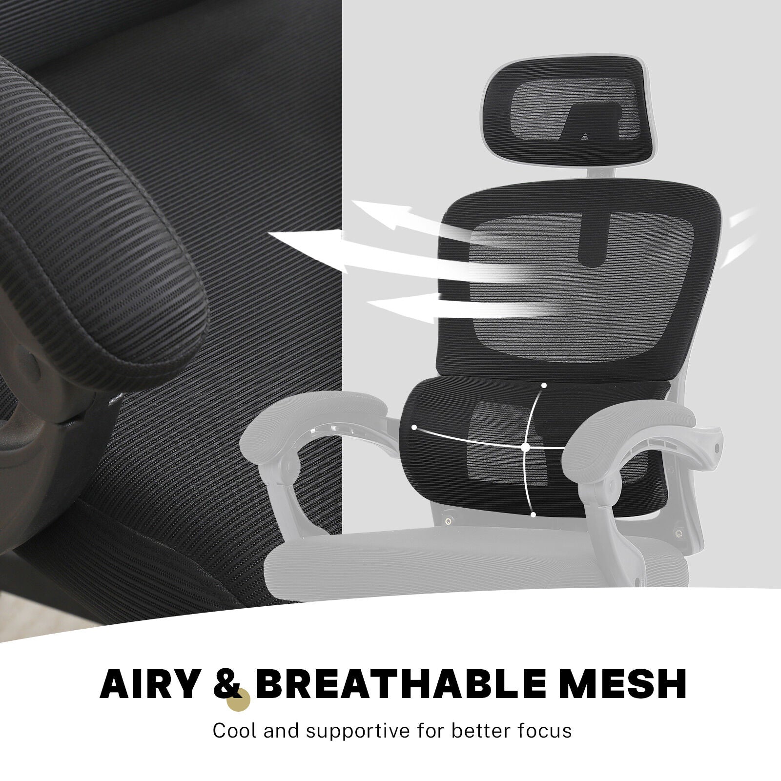 La Bella VELTRA Ergonomic Reclining Office Chair