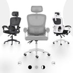 La Bella VELTRA Grey Ergonomic Office Chair