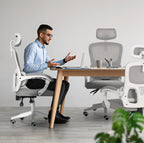 La Bella VELTRA Grey Ergonomic Office Chair