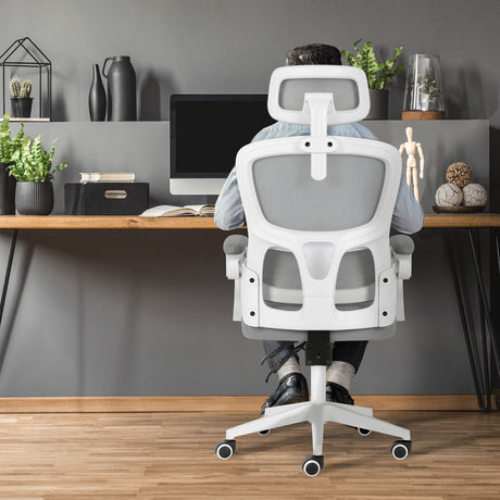 La Bella VELTRA Grey Ergonomic Office Chair