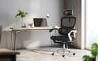VELTRA Ergonomic Reclining Office Chair - Black