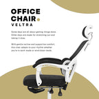 VELTRA Ergonomic Reclining Office Chair - Black