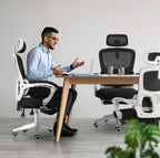 VELTRA Ergonomic Reclining Office Chair - Black