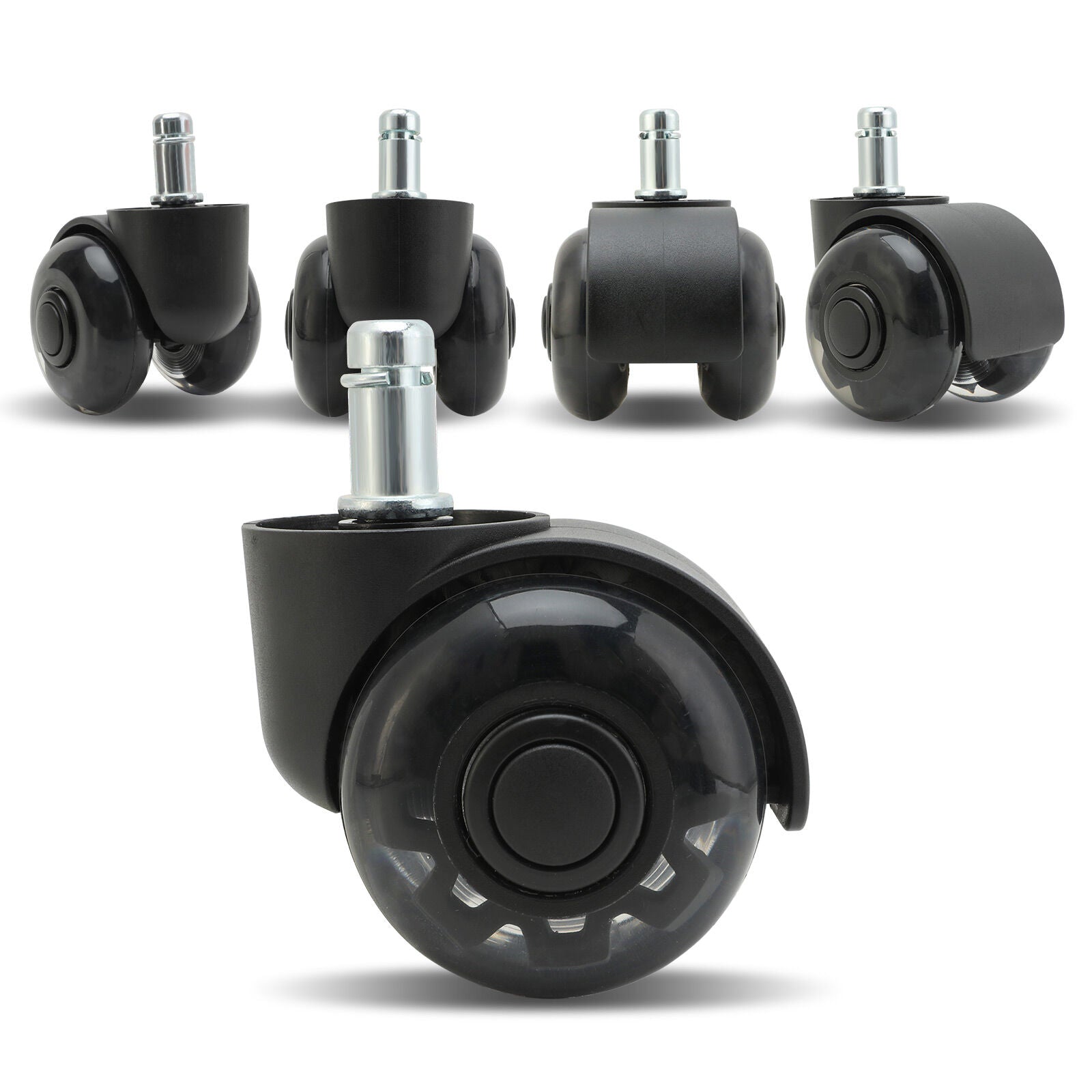La Bella 5X Twin Wheel Office Chair Casters