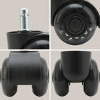 La Bella 5X Twin Wheel Office Chair Casters