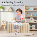 Ridge Arch Ottoman Stool Set of 2