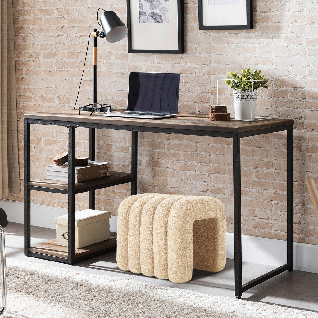 Ridge Arch Ottoman Stool Set of 2