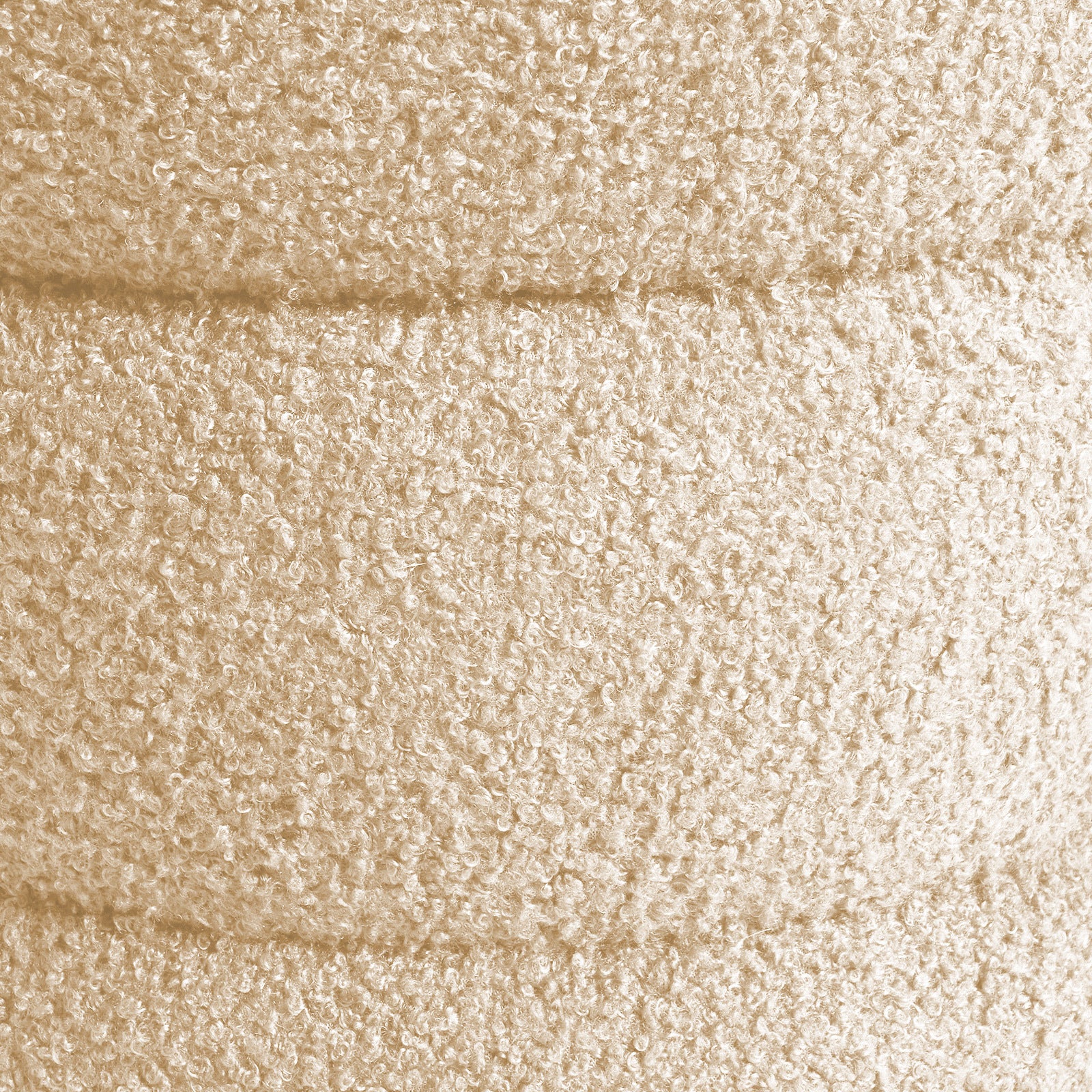 La Bella Beige Round Stacked Ottoman Stool