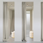 La Bella Beige Round Stacked Ottoman Stool