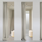 La Bella Beige Round Stacked Ottoman Stool