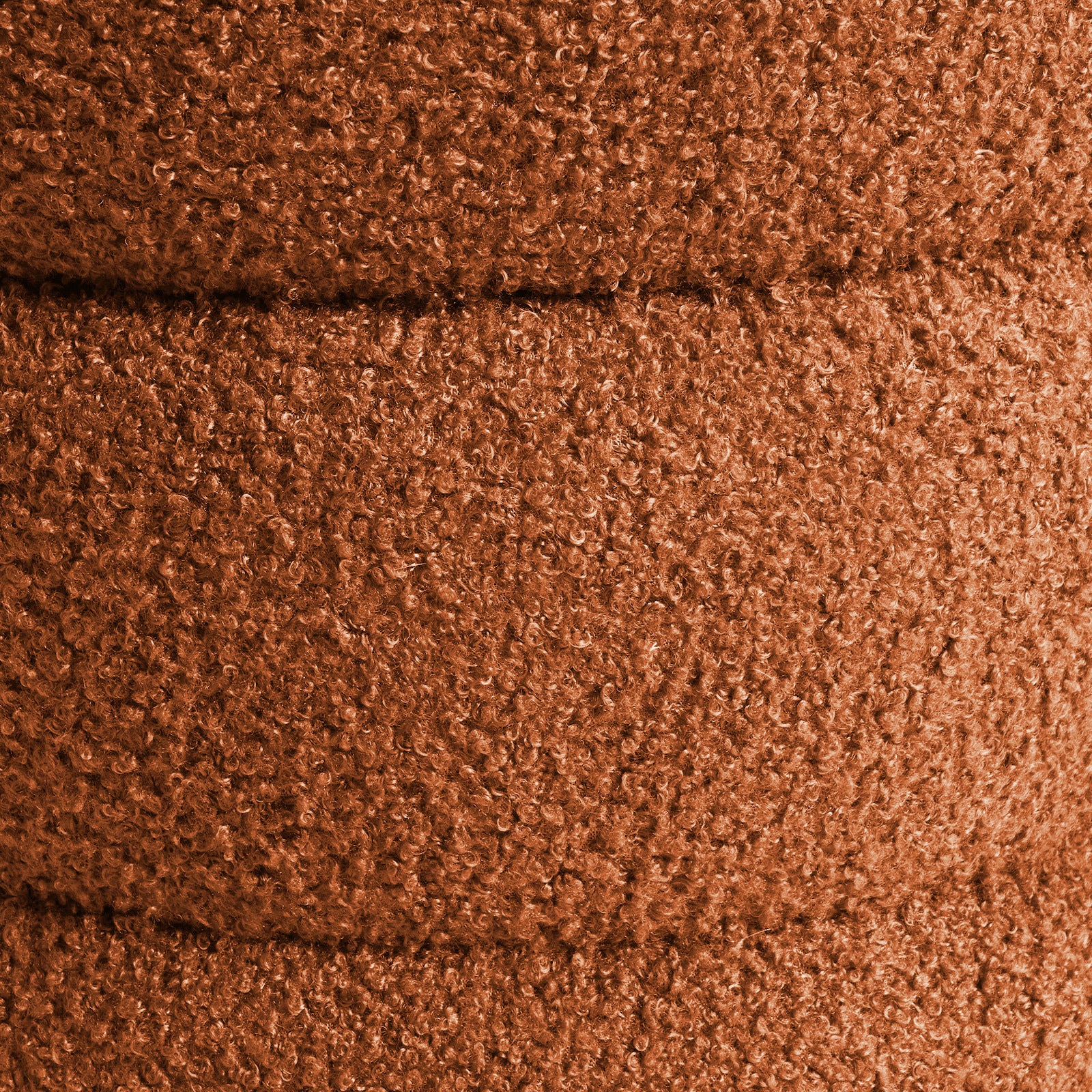 La Bella Orange Stacked Ottoman Stool