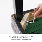 French Provincial Velvet Dining Chair with Studs