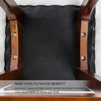 ELISE & SOPHIA Premium Bar Stool Set