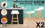 ELISE & SOPHIA Premium Bar Stool Set