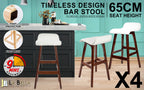Sophia Mid-Century Modern Bar Stool Set